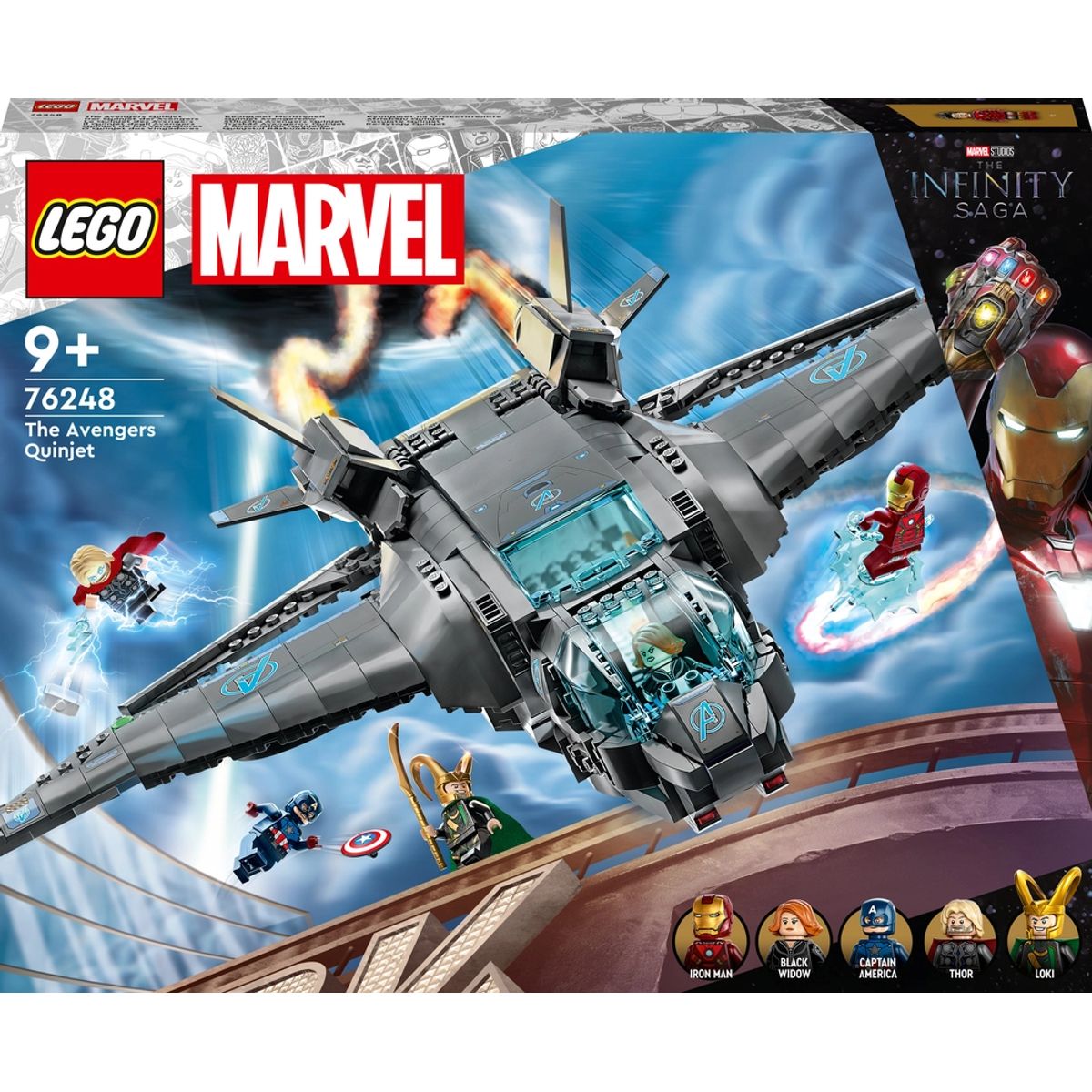 76248 LEGO Super Heroes Avengers' quinjet