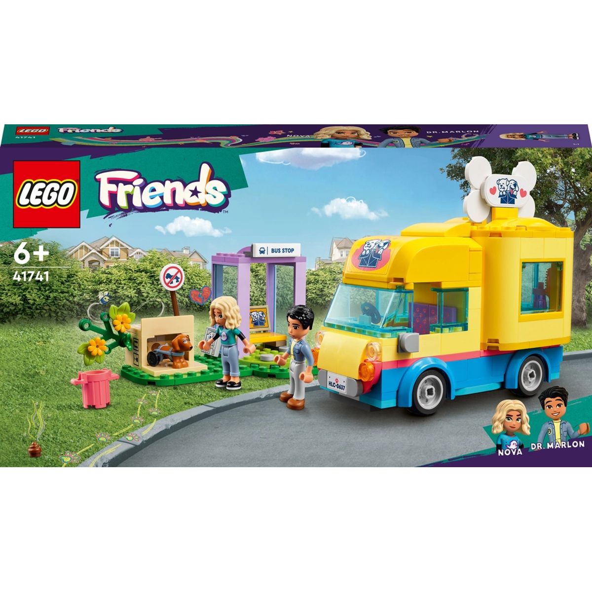 41741 LEGO Friends Hunderedningsvogn