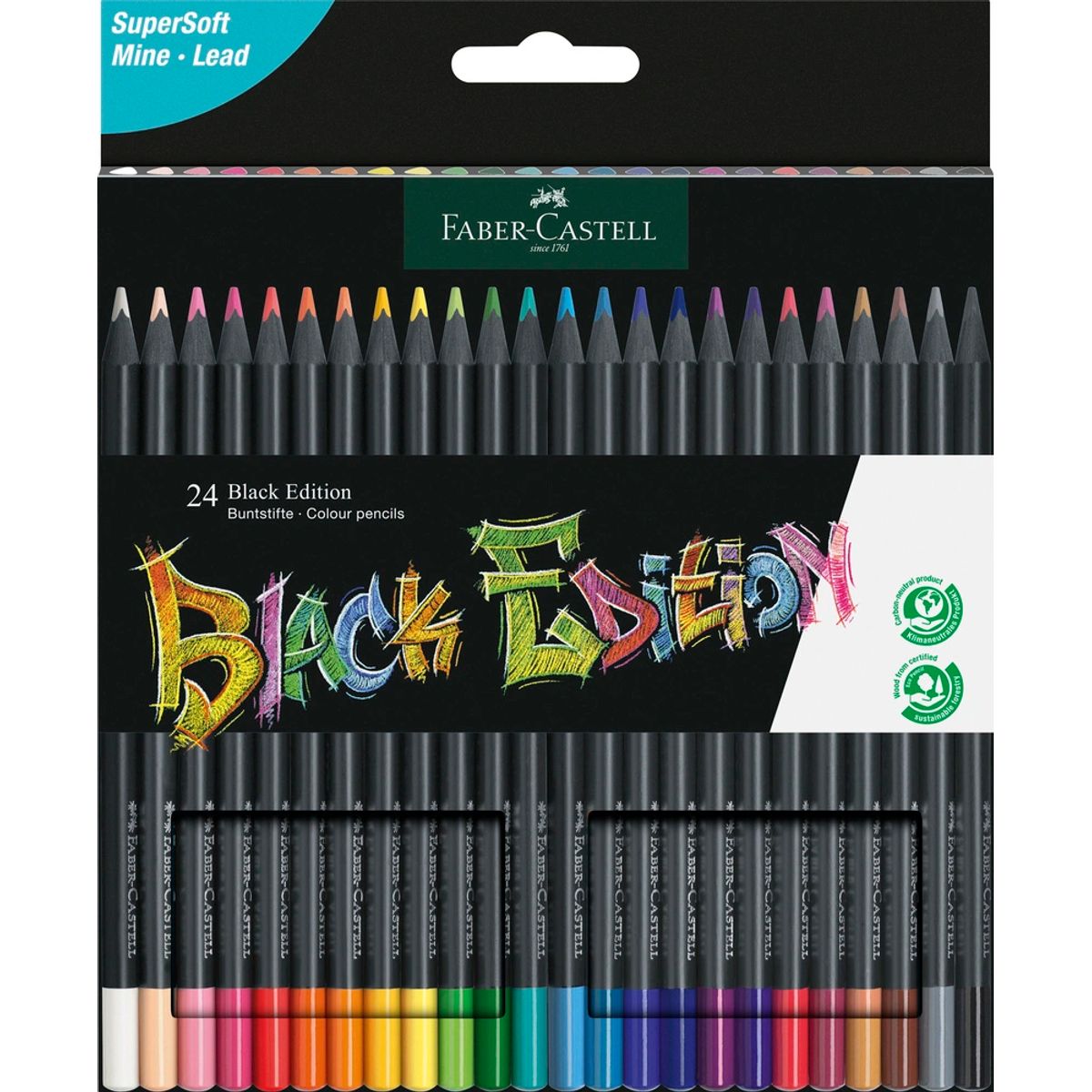 Farveblyant black edition Faber-Castell