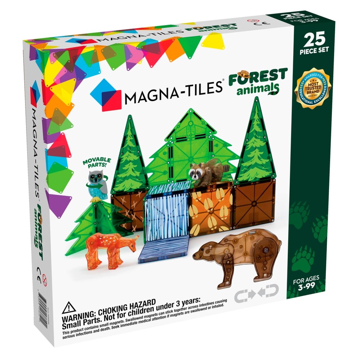 Magna-Tiles Forest Animals 25 stk