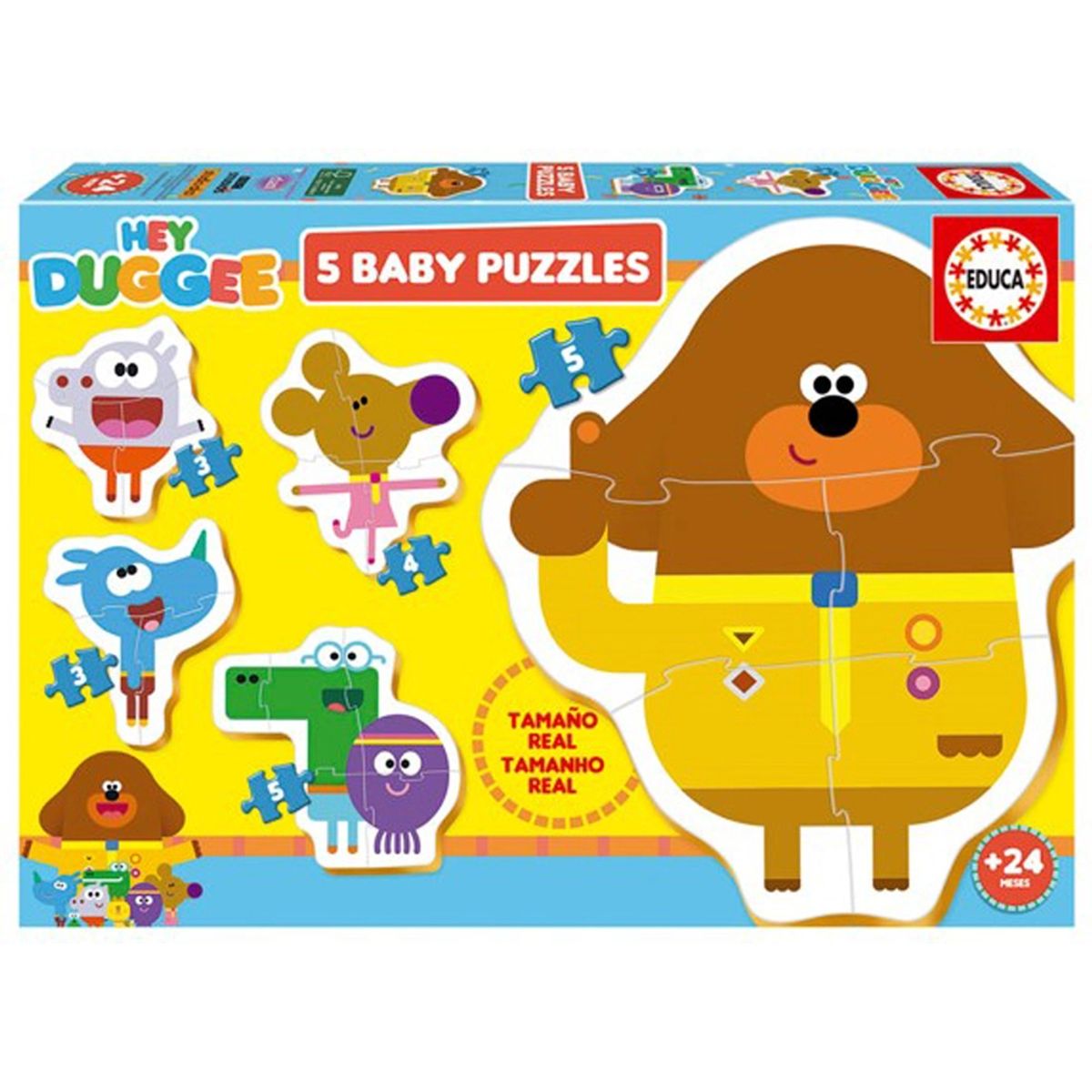 Puslespil Hey Duggee 5 Baby brikker