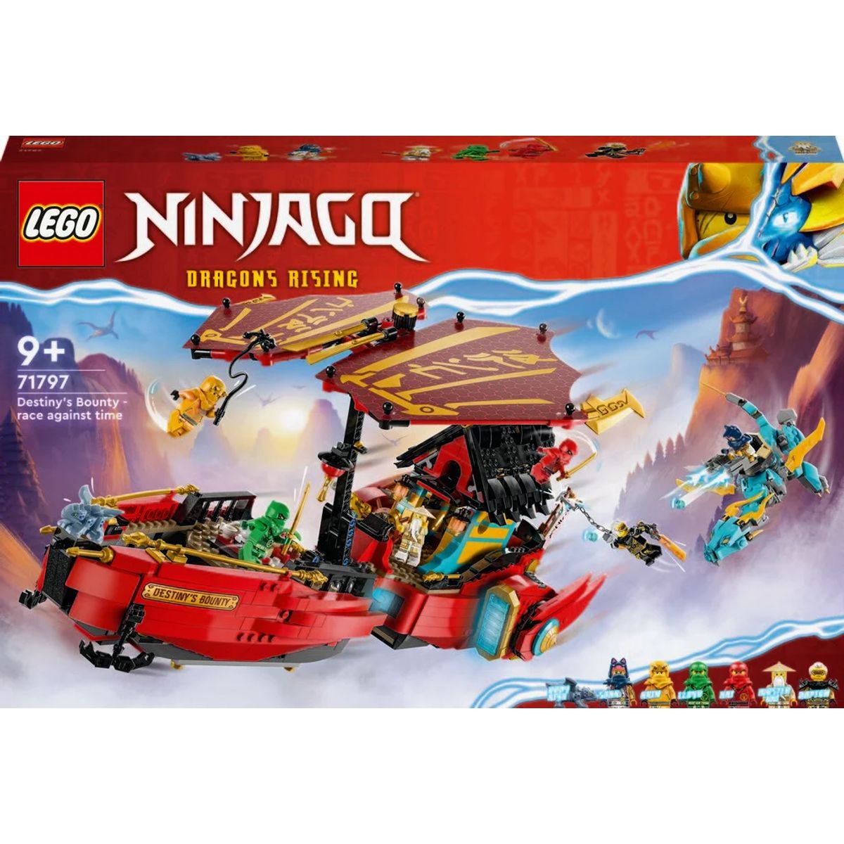 71797 LEGO Ninjago Skæbnebåden kapløb med tiden