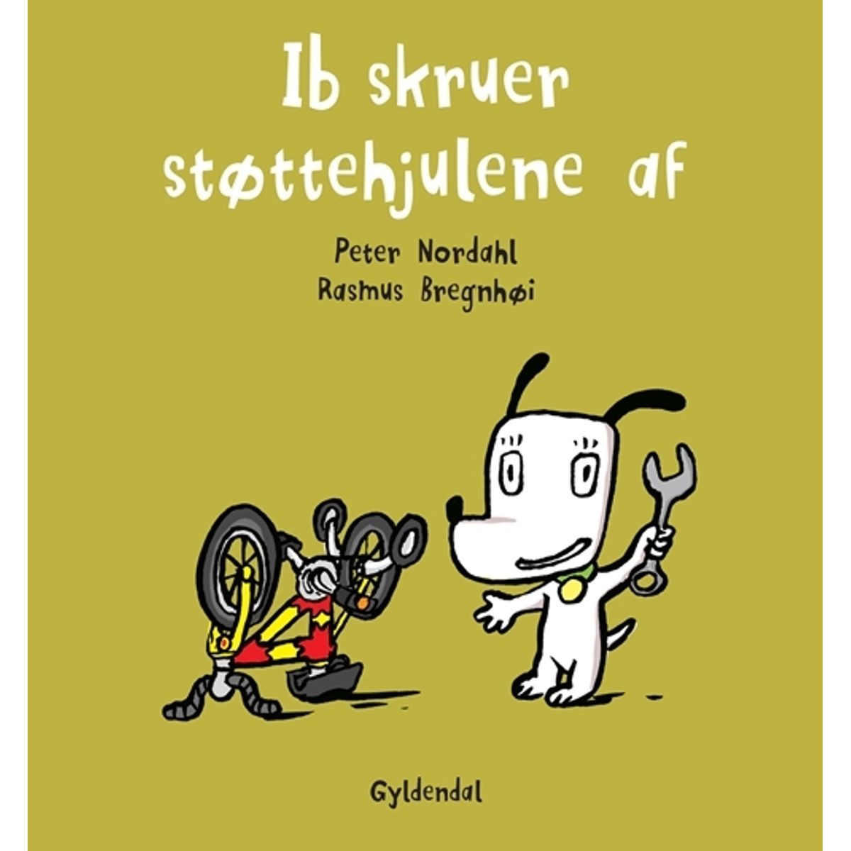 Ib skruer støttehjulene af