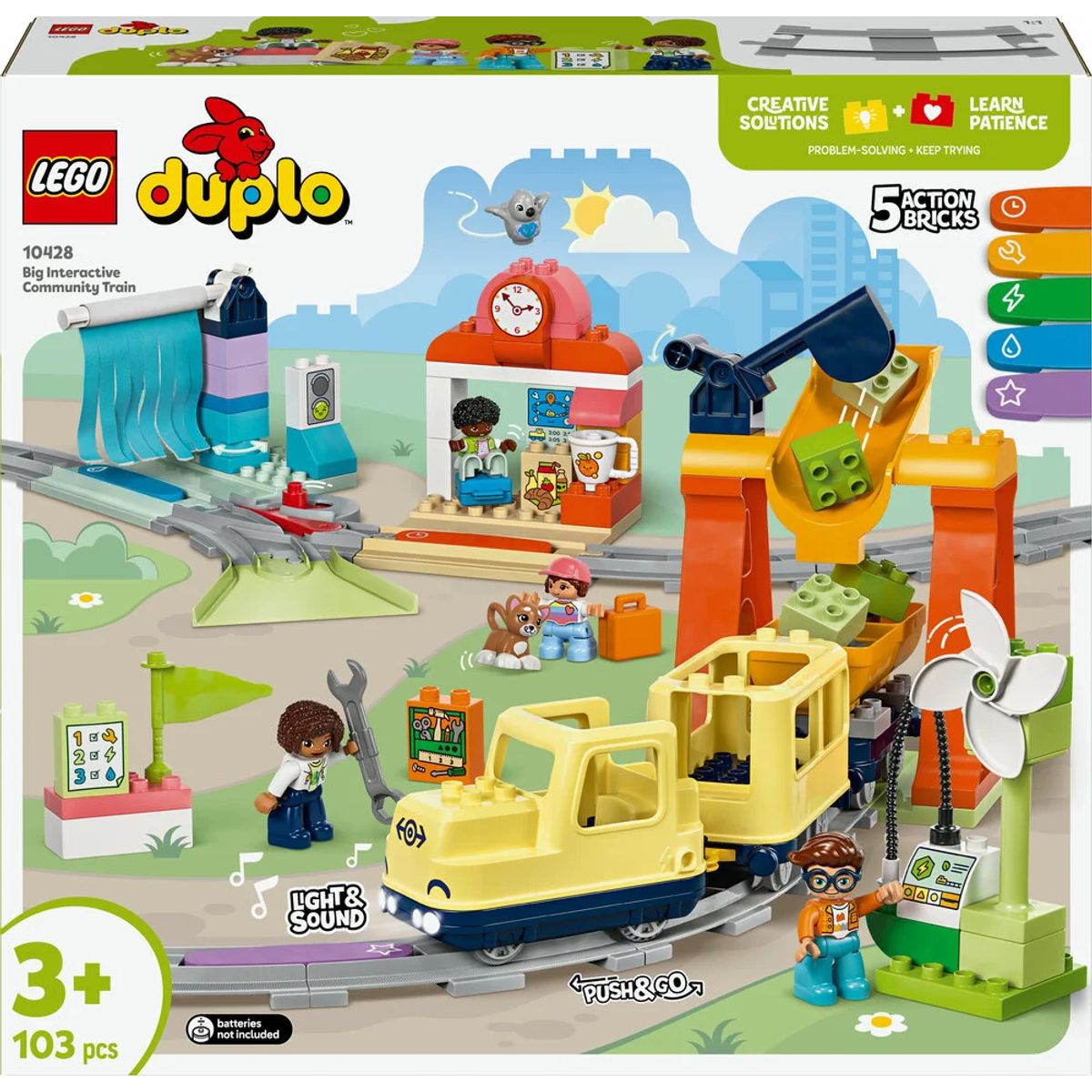 10428 LEGO DUPLO Town Stort interaktivt lokalbanetog