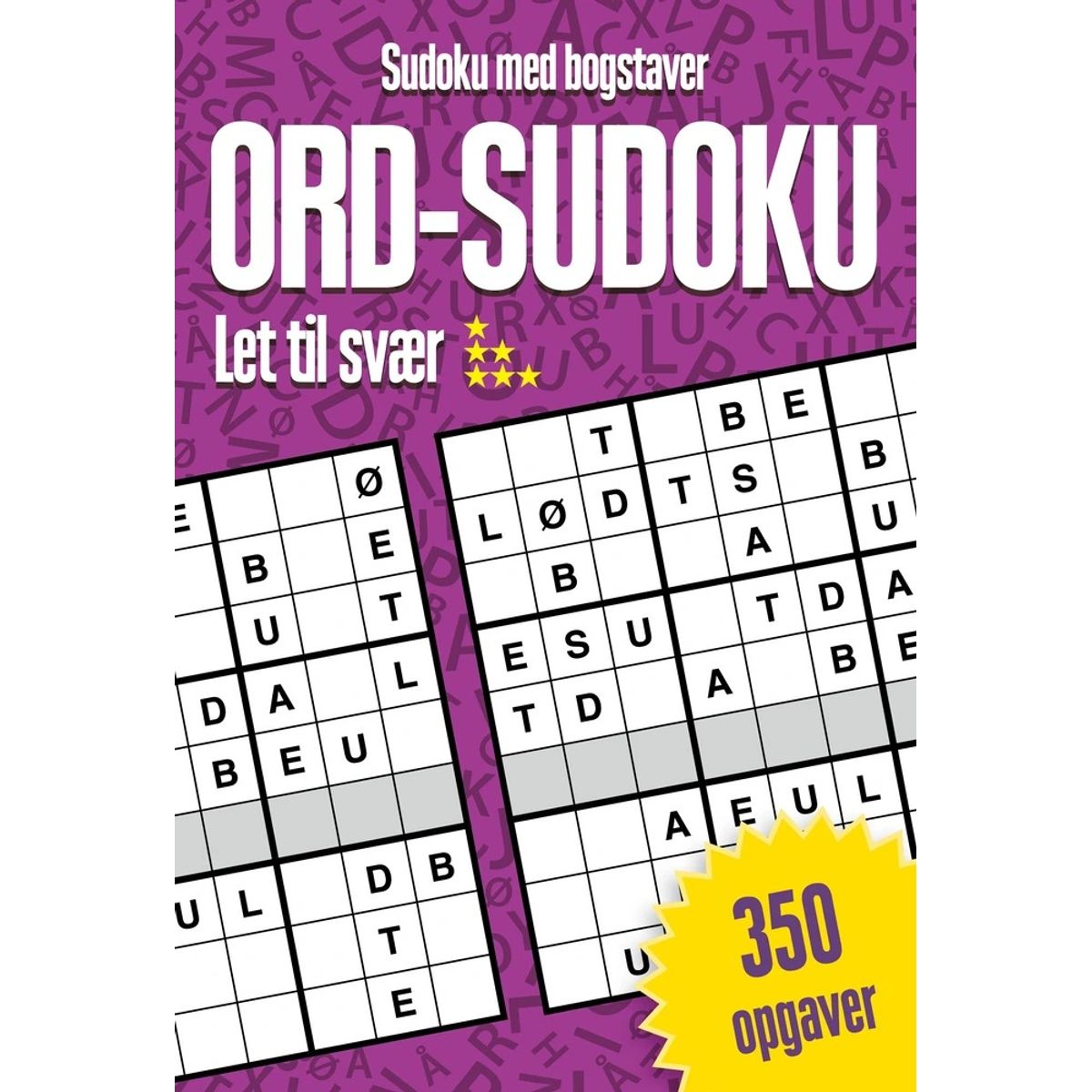 Ord-sudoku : Sudoku med bogstaver