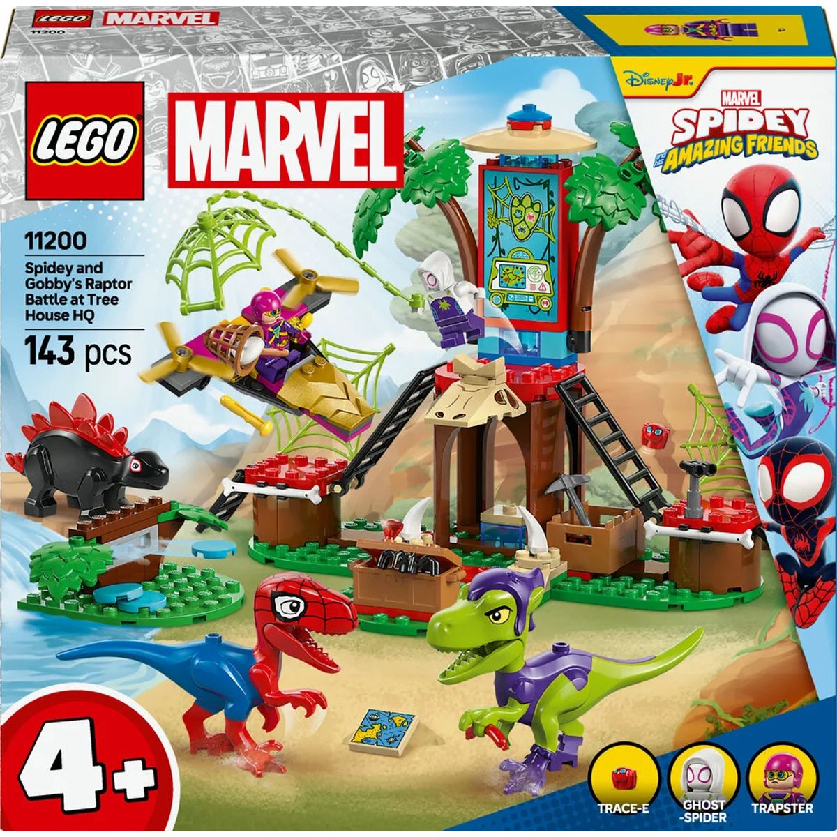 11200 LEGO Spidey Spidey og Gobbys raptorkamp ved hovedkvarteret