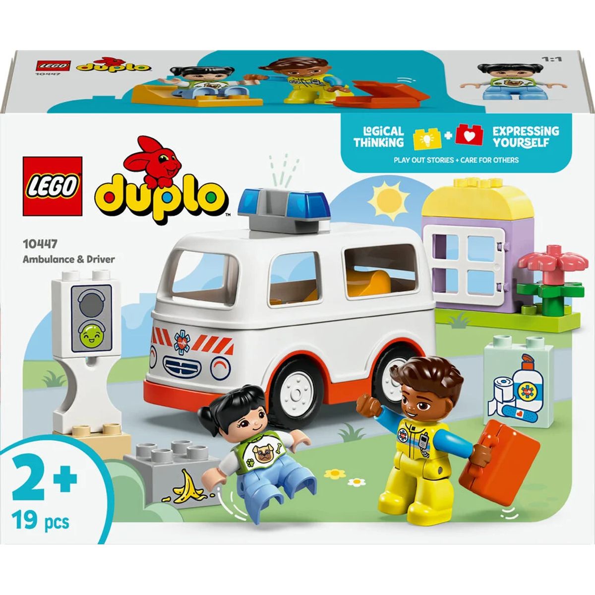 10447 LEGO DUPLO Town Ambulance og fører