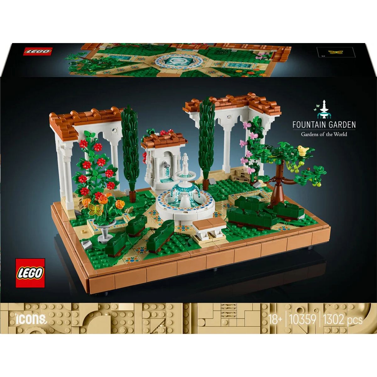 10359 LEGO Icons Have med springvand