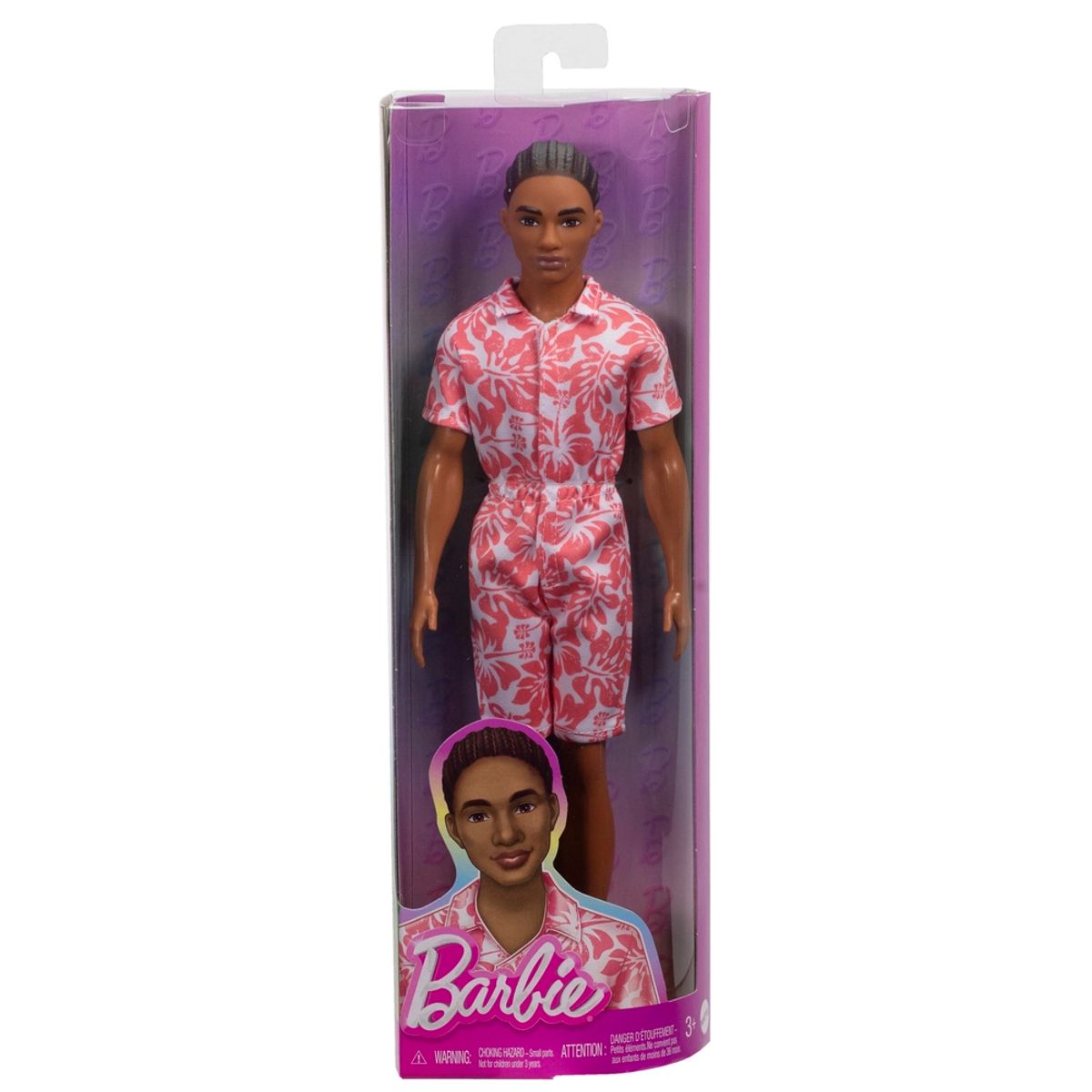 Barbie Fashionista Ken Med Trykt Kedeldragt