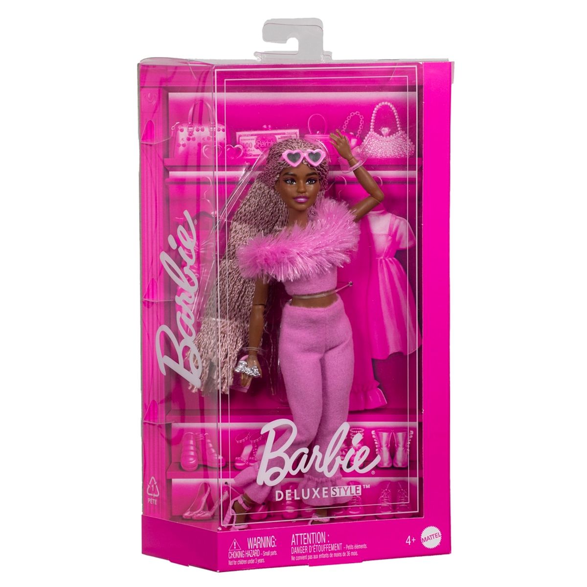 Barbie Deluxe Style Pels Sort