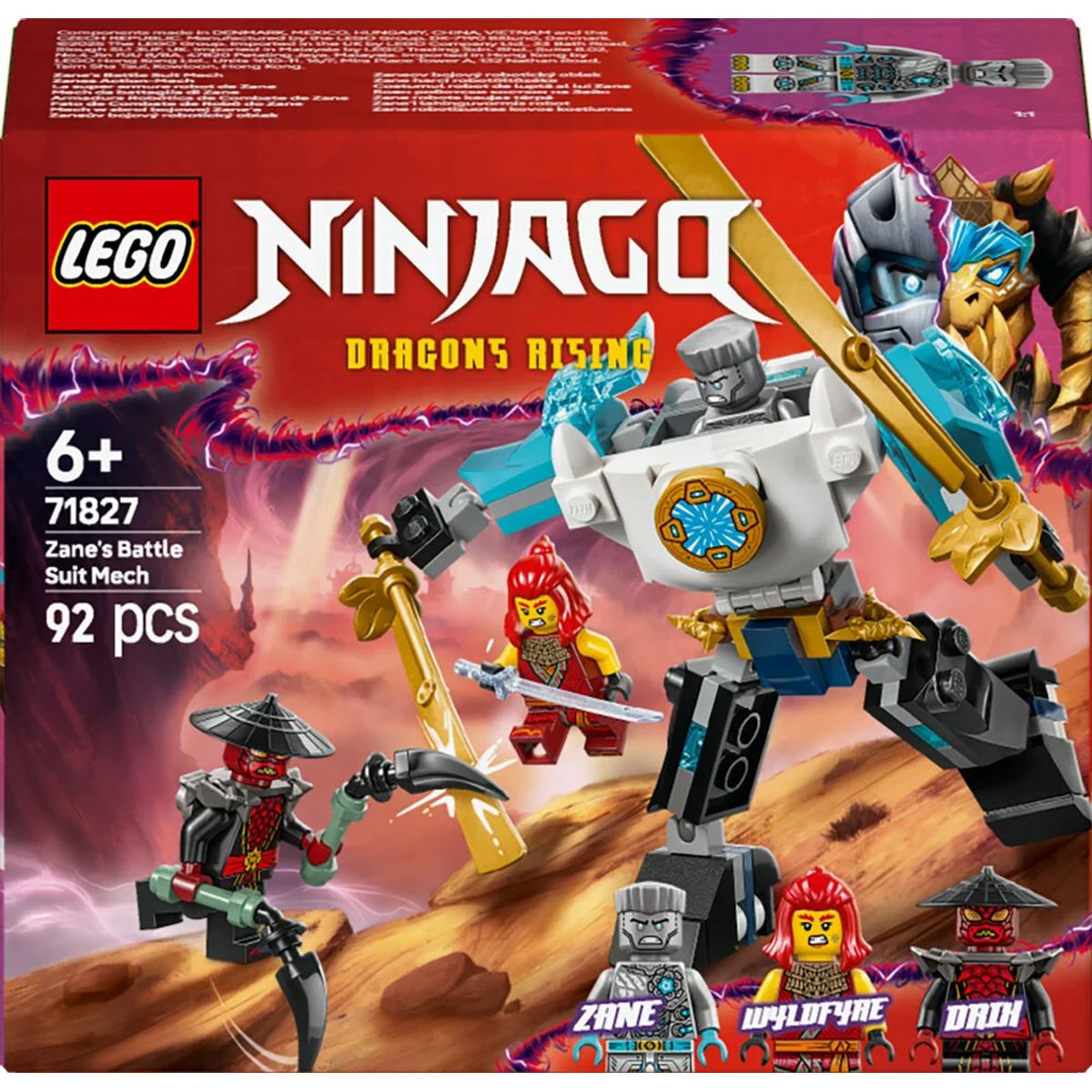 71827 LEGO Ninjago Zanes kampdragt-mech