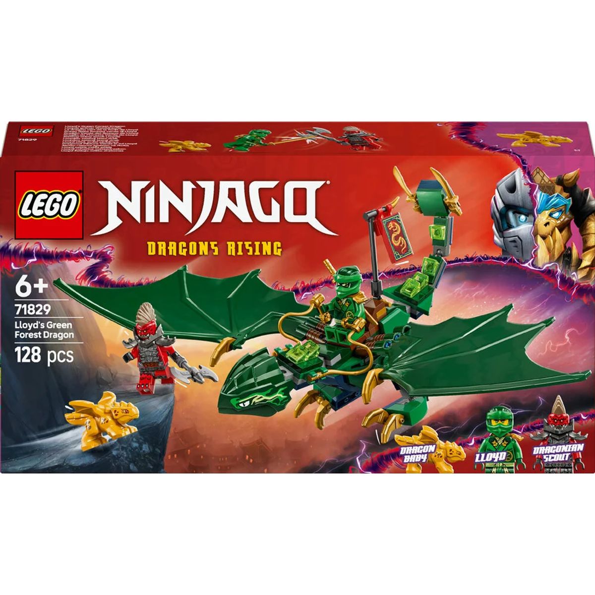 71829 LEGO Ninjago Lloyds grønne skovdrage