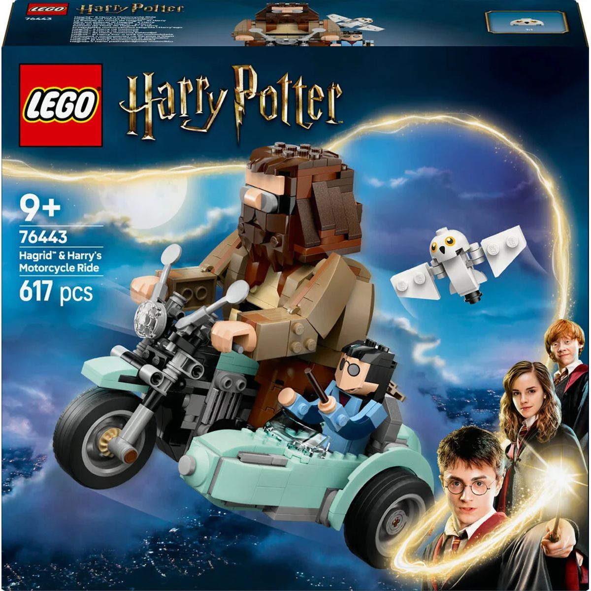 76443 LEGO Harry Potter Hagrid og Harrys motorcykeltur