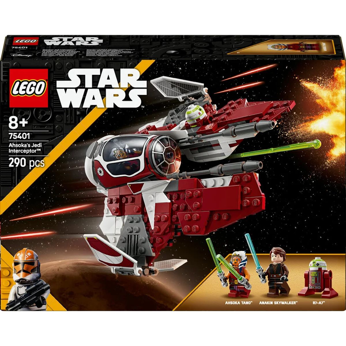 75401 LEGO Star Wars Ahsokas Jedi Interceptor