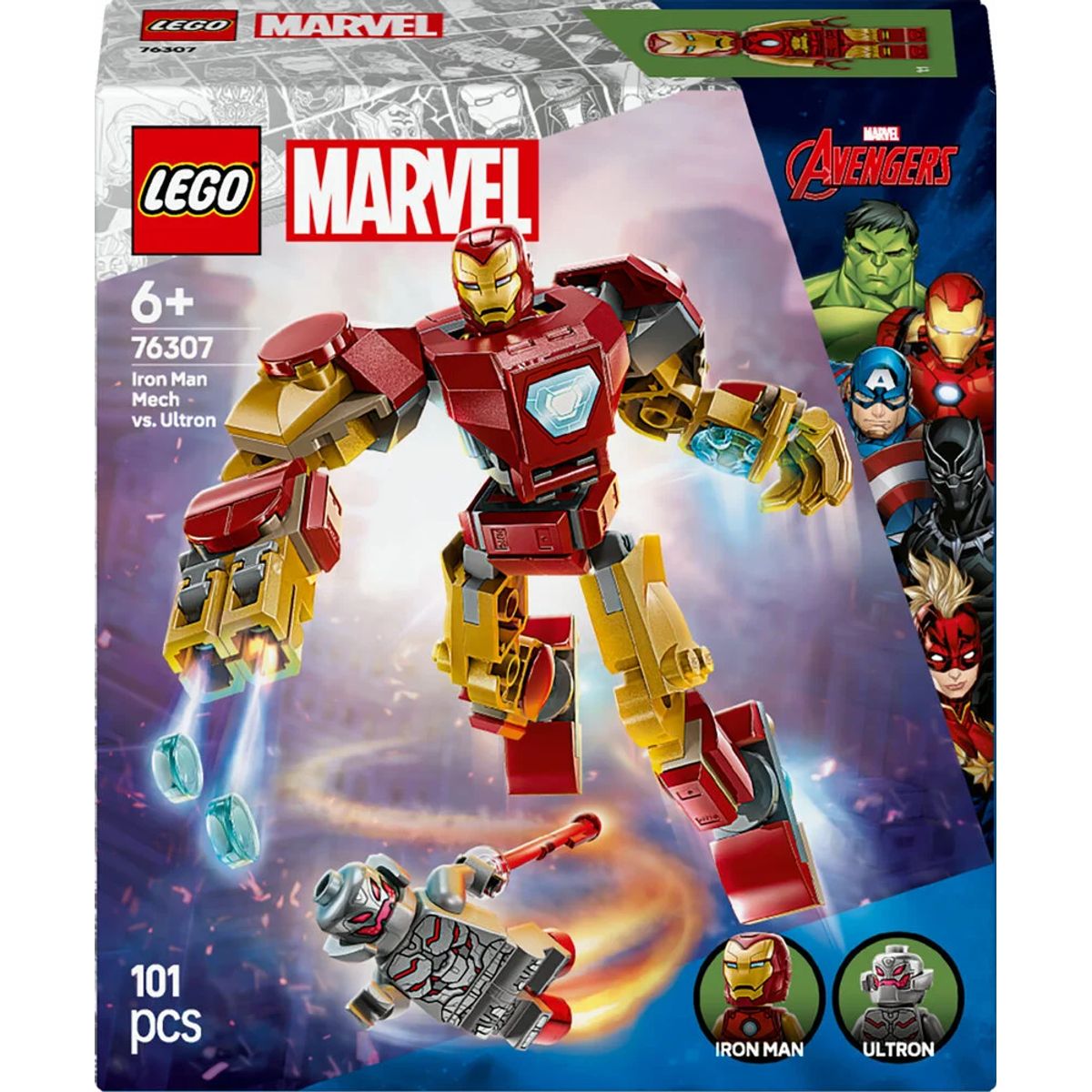 76307 LEGO Super Heroes Marvel Iron Man-mech mod Ultron