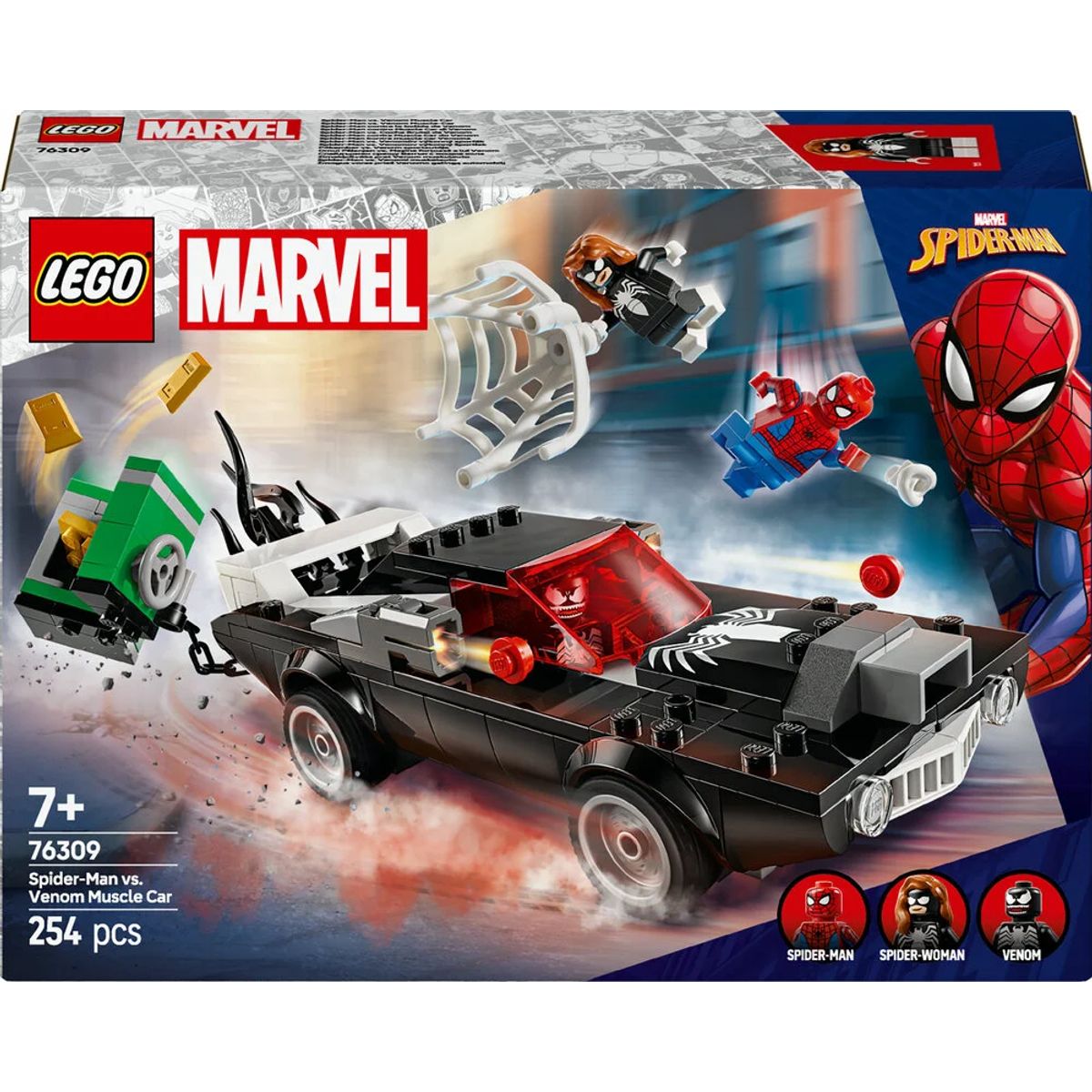 76309 LEGO Super Heroes Marvel Spider-Man mod Venom-muskelbil