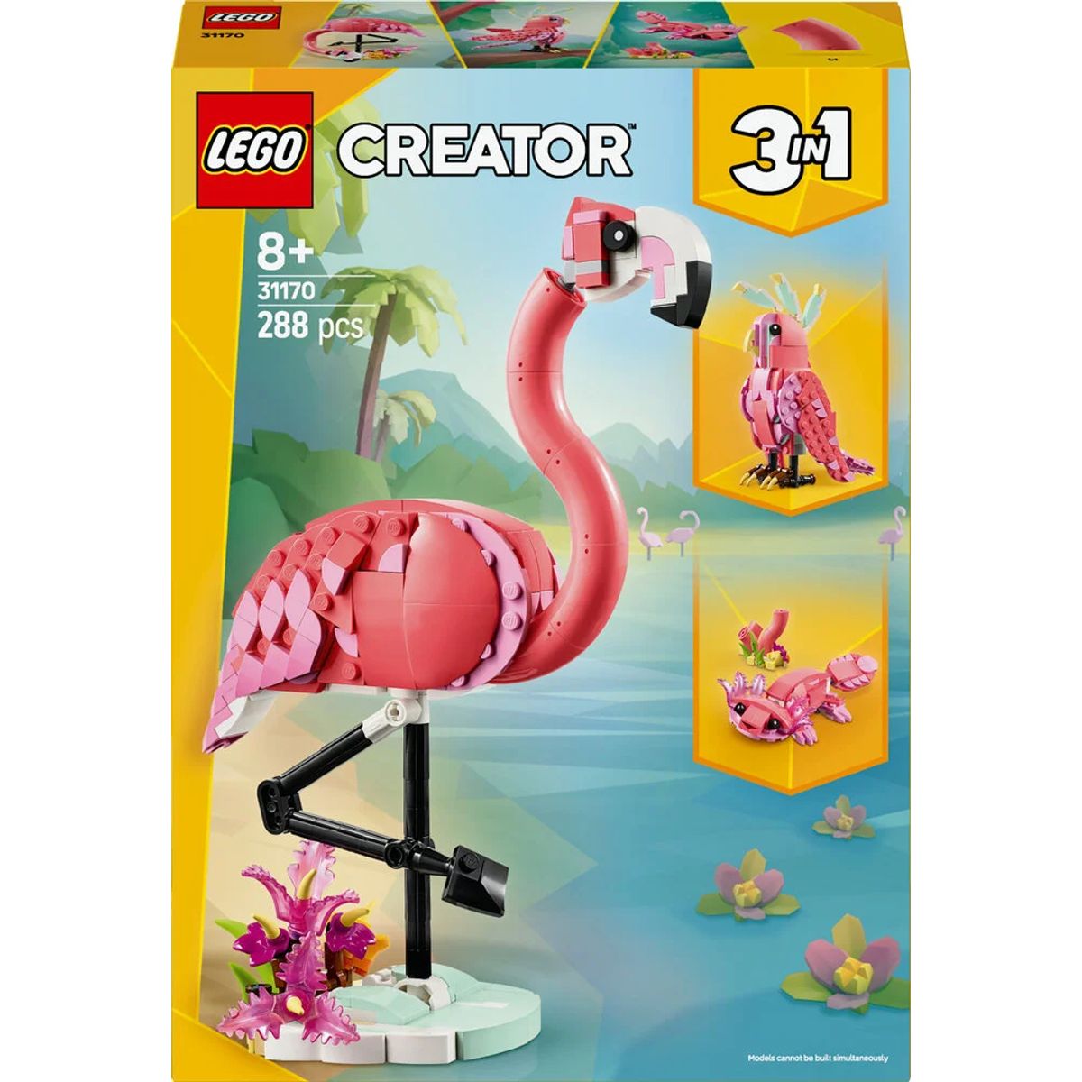 31170 LEGO Creator Vilde dyr: Pink flamingo