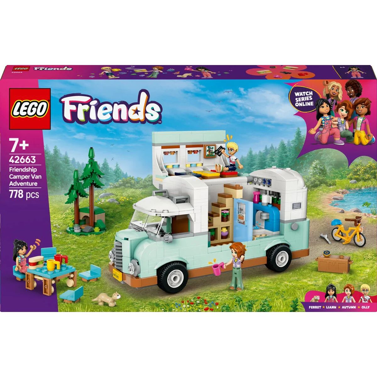 42663 LEGO Friends Venskabs-autocamper på eventyr