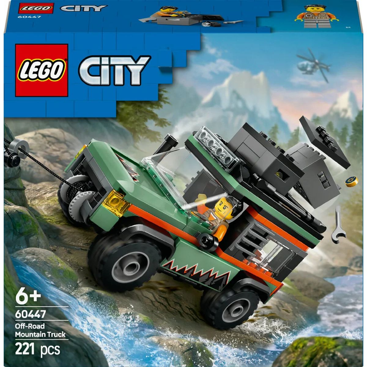 60447 LEGO City Great Vehicles Firhjulstrukket bjerg-offroader