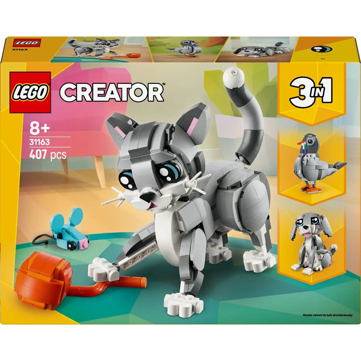 31163 LEGO Creator Legesyg kat