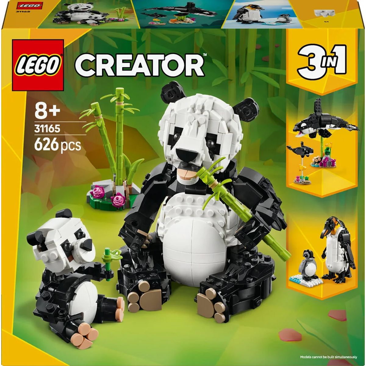 31165 LEGO Creator Vilde dyr: Pandafamilie