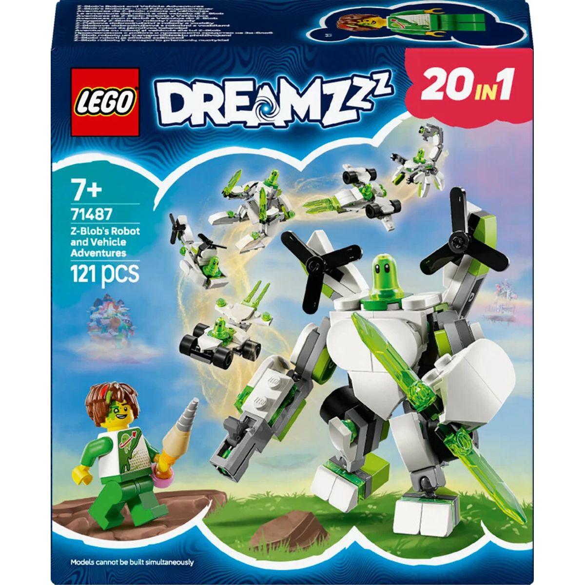 71487 LEGO DREAMZzz Z-Blobs robot- og fartøjseventyr