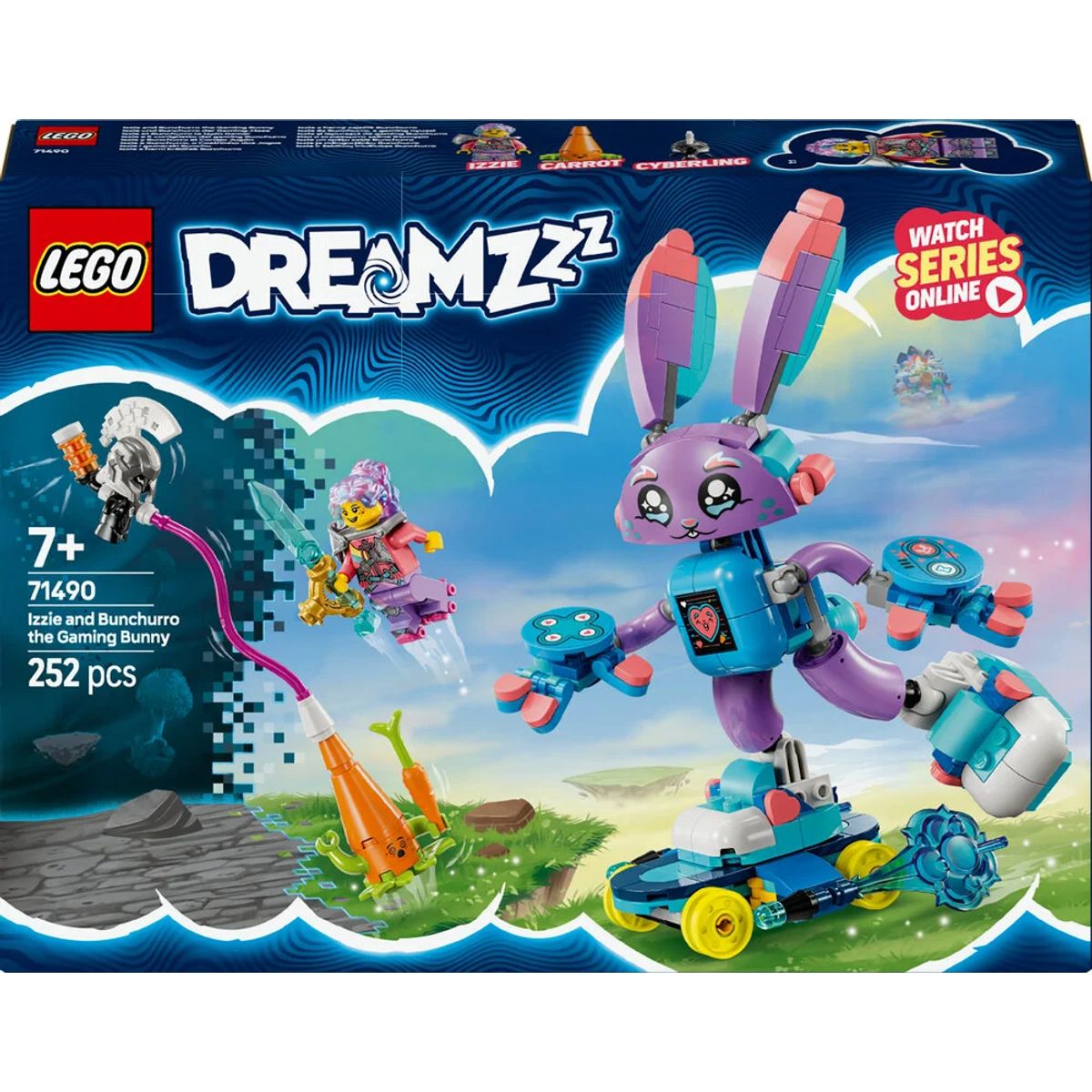 71490 LEGO DREAMZzz Izzie og gaming-kaninen Bunchurro