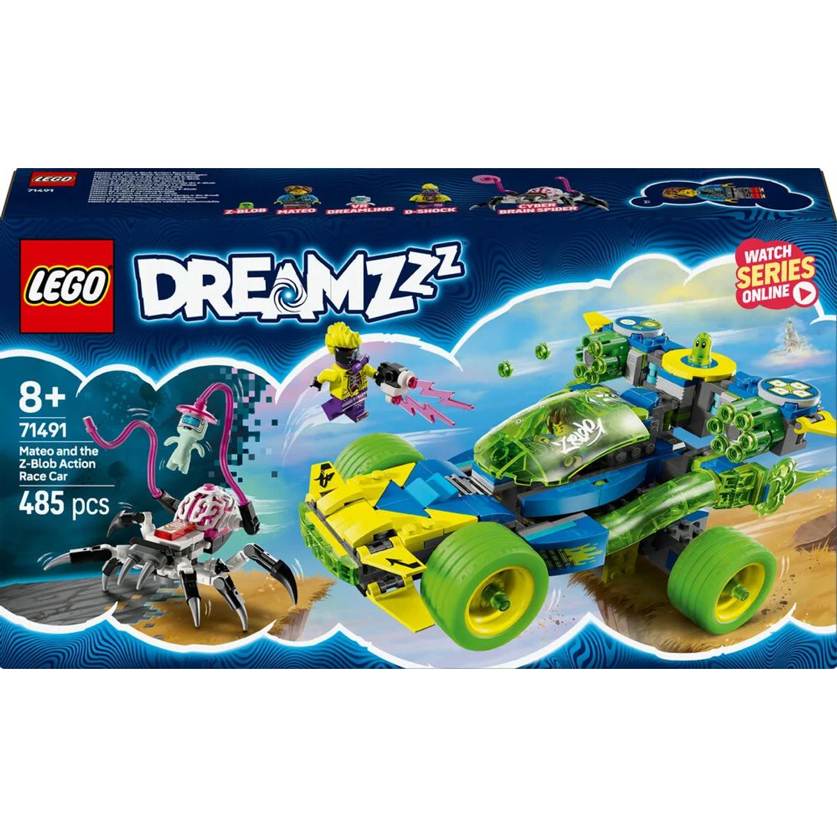 71491 LEGO DREAMZzz Mateo og Z-Blob-actionracerbilen