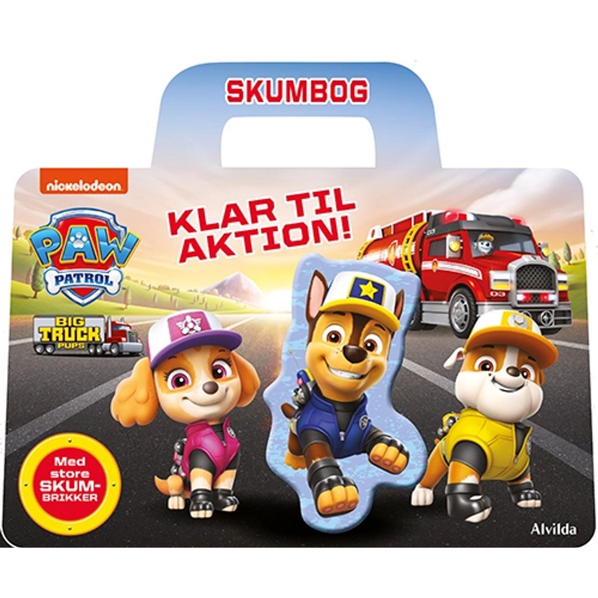 Paw Patrol - Klar til aktion (skumbog med brikker)