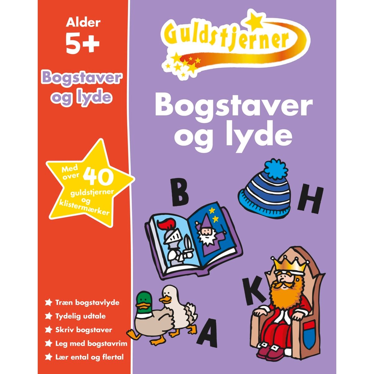 Guldstjerner - Bogstaver og lyde