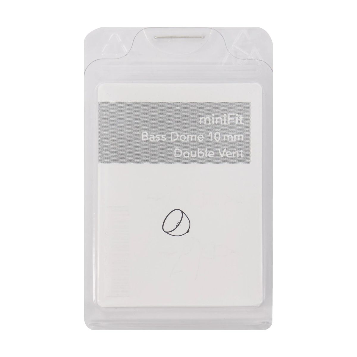 Bernafon MiniFit Bass Dome Double 10 mm