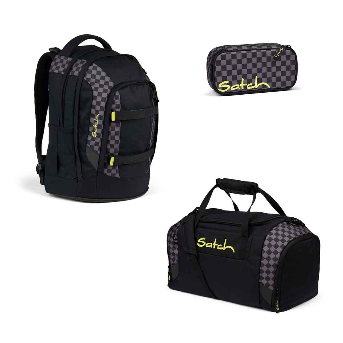 Satch Pack Skoletaske 30L Dark Skate 3 dele