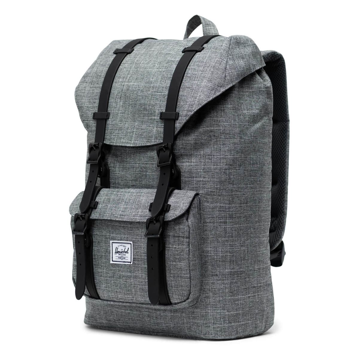 Herschel Little America Rygsæk Raven Crosshatch/Black 17L