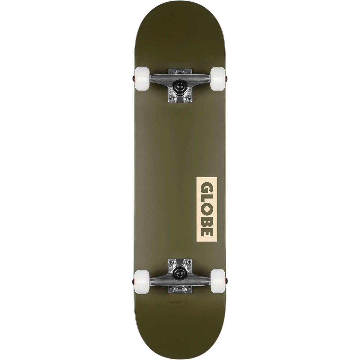 Globe Goodstock Skateboard Fat Green Complete 8.25