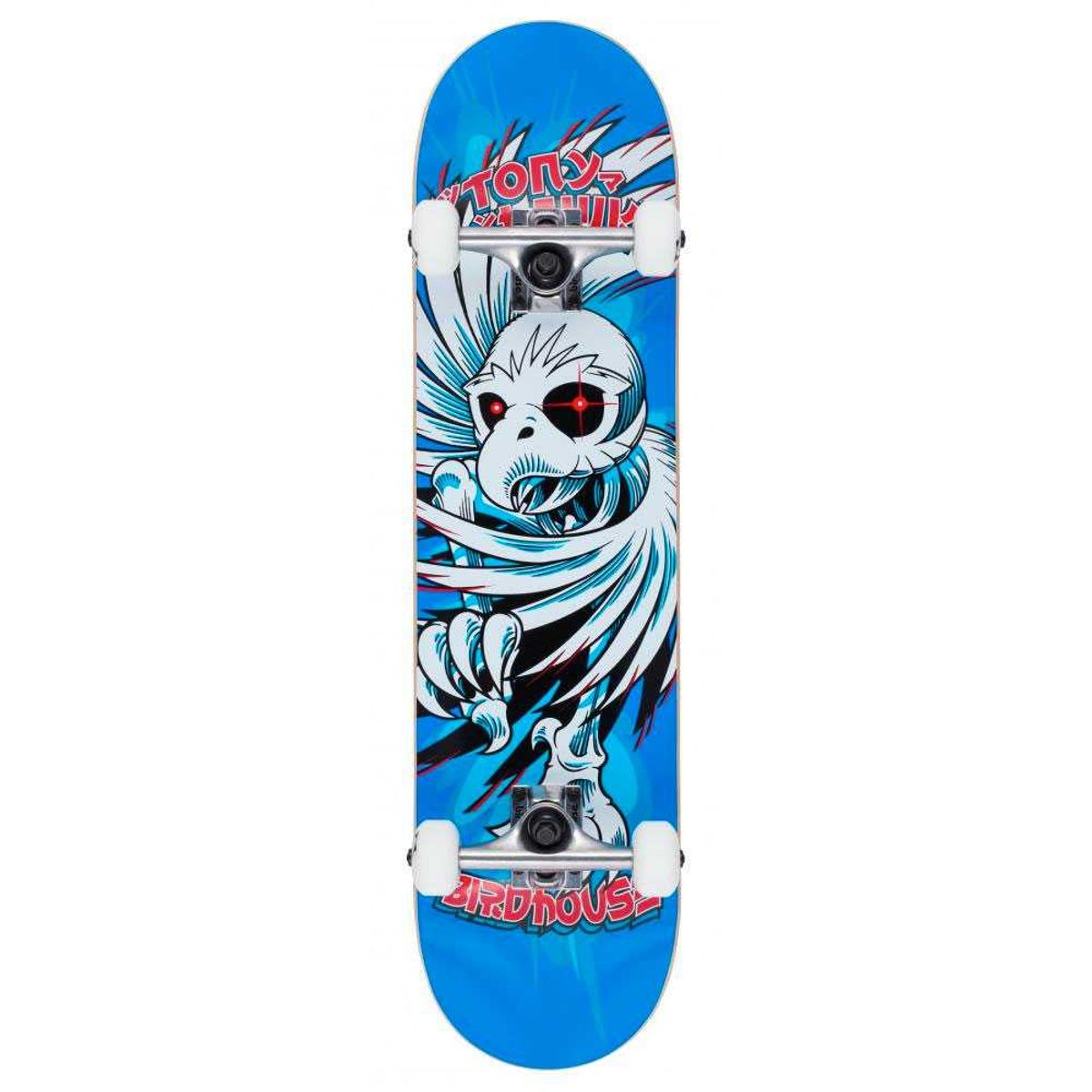 Birdhouse Skateboard Stage 1 Hawk Spiral Blue 7.75