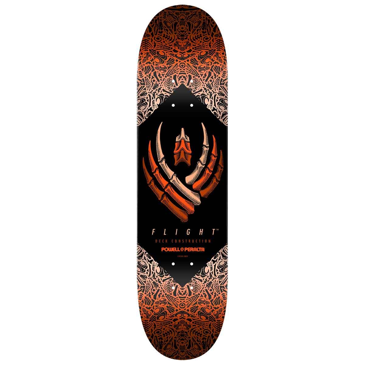 Powell Peralta Bones Flight Deck Orange 8.5 X 32.08