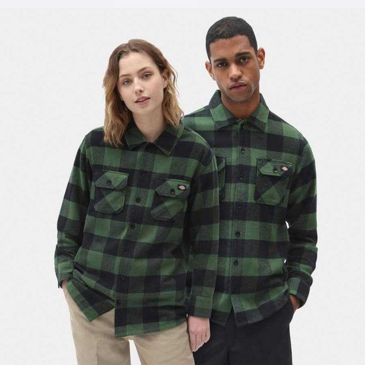 Dickies New Sacramento Skjorte Pine Green