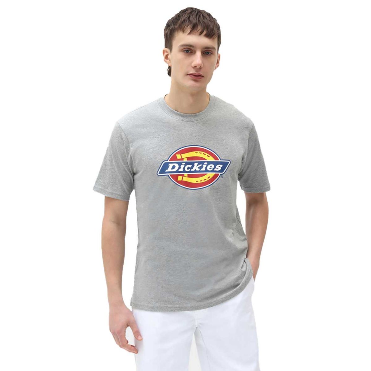 Dickies Icon Logo T-shirt Grå Melange