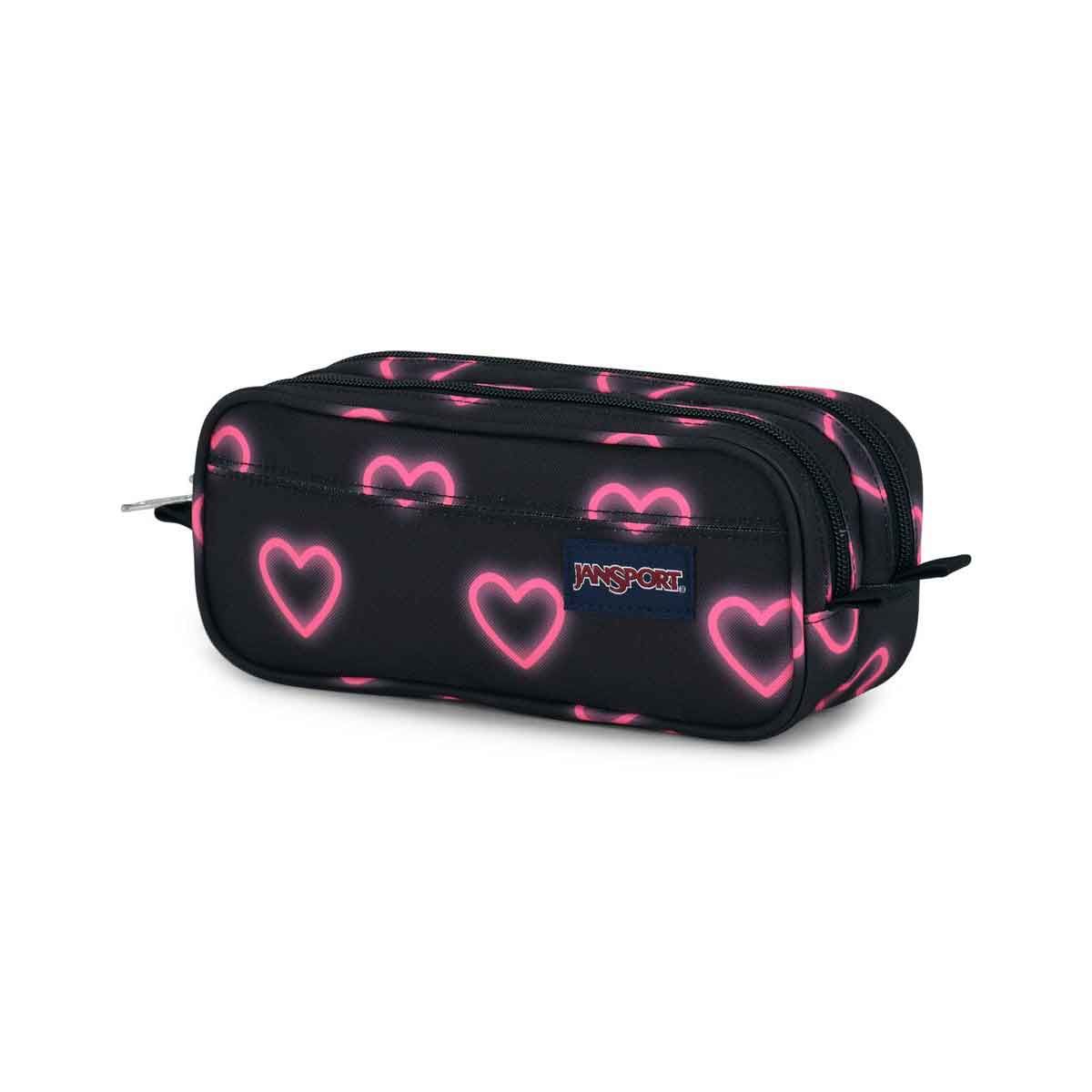 Jansport Penalhus L Happy Hearts Black