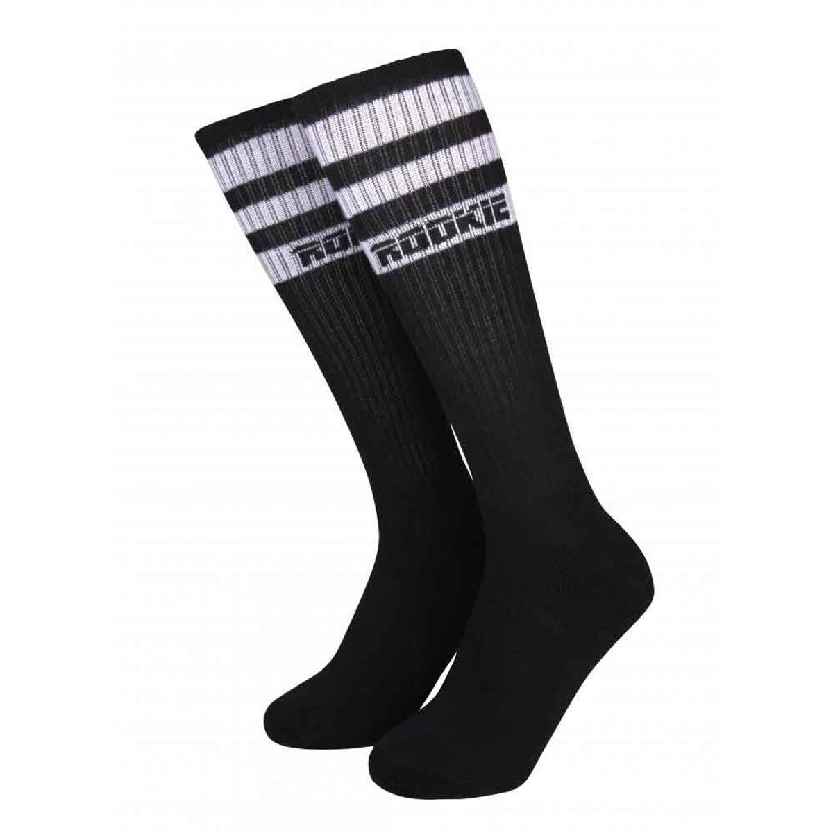 Rookie Stripe Strømper Black/White