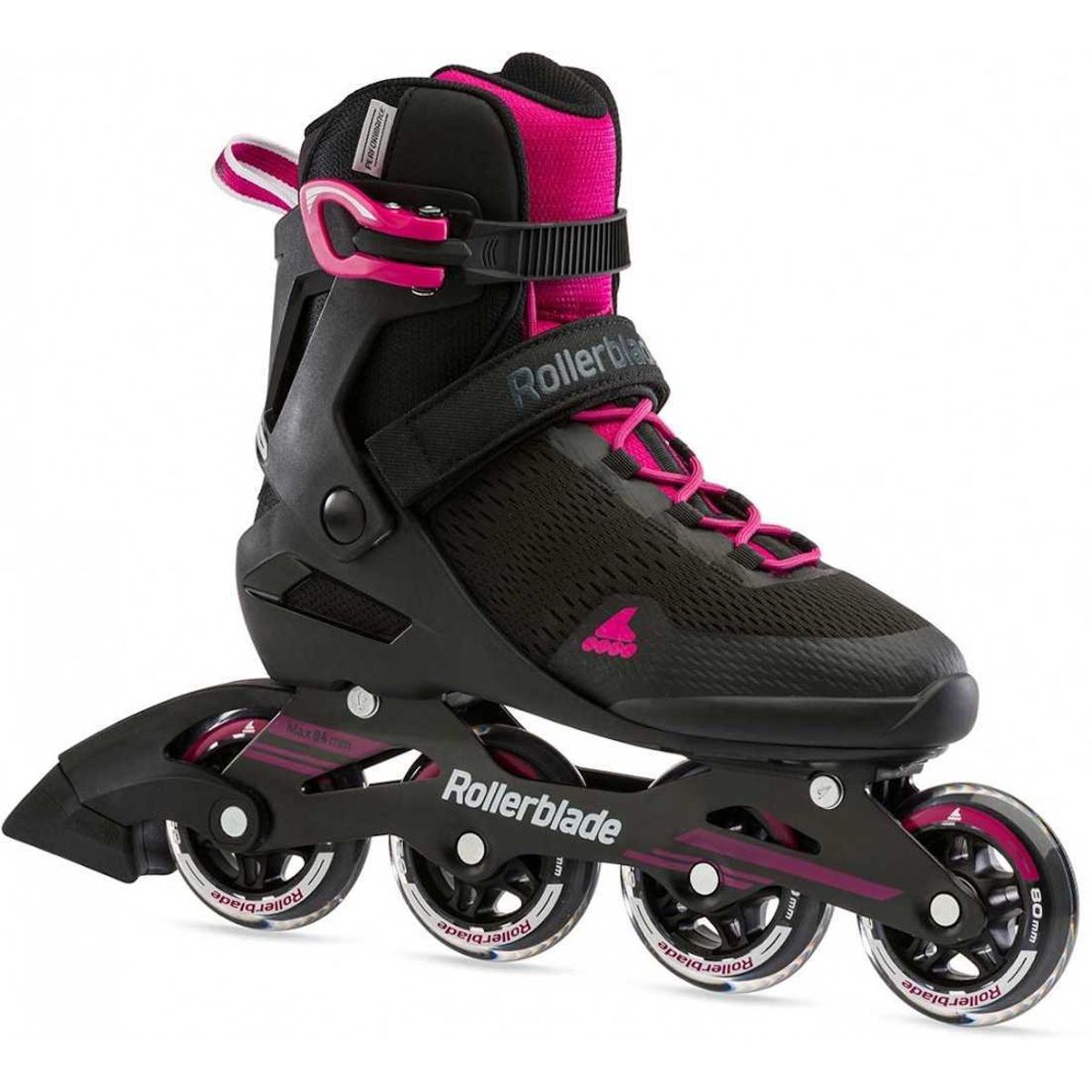 Rollerblade Sirio 80 W Inliner Rulleskøjte Sort/Raspberry