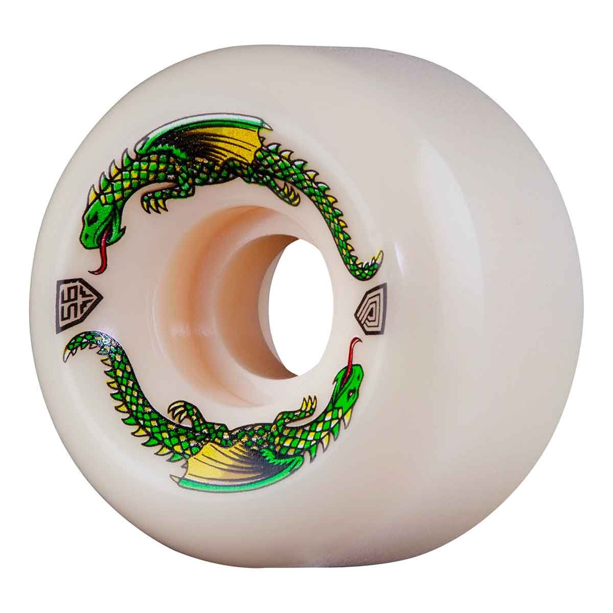 Powell Peralta Dragon Formula Skateboard Wheels 56mm x 36mm 93A 4pk