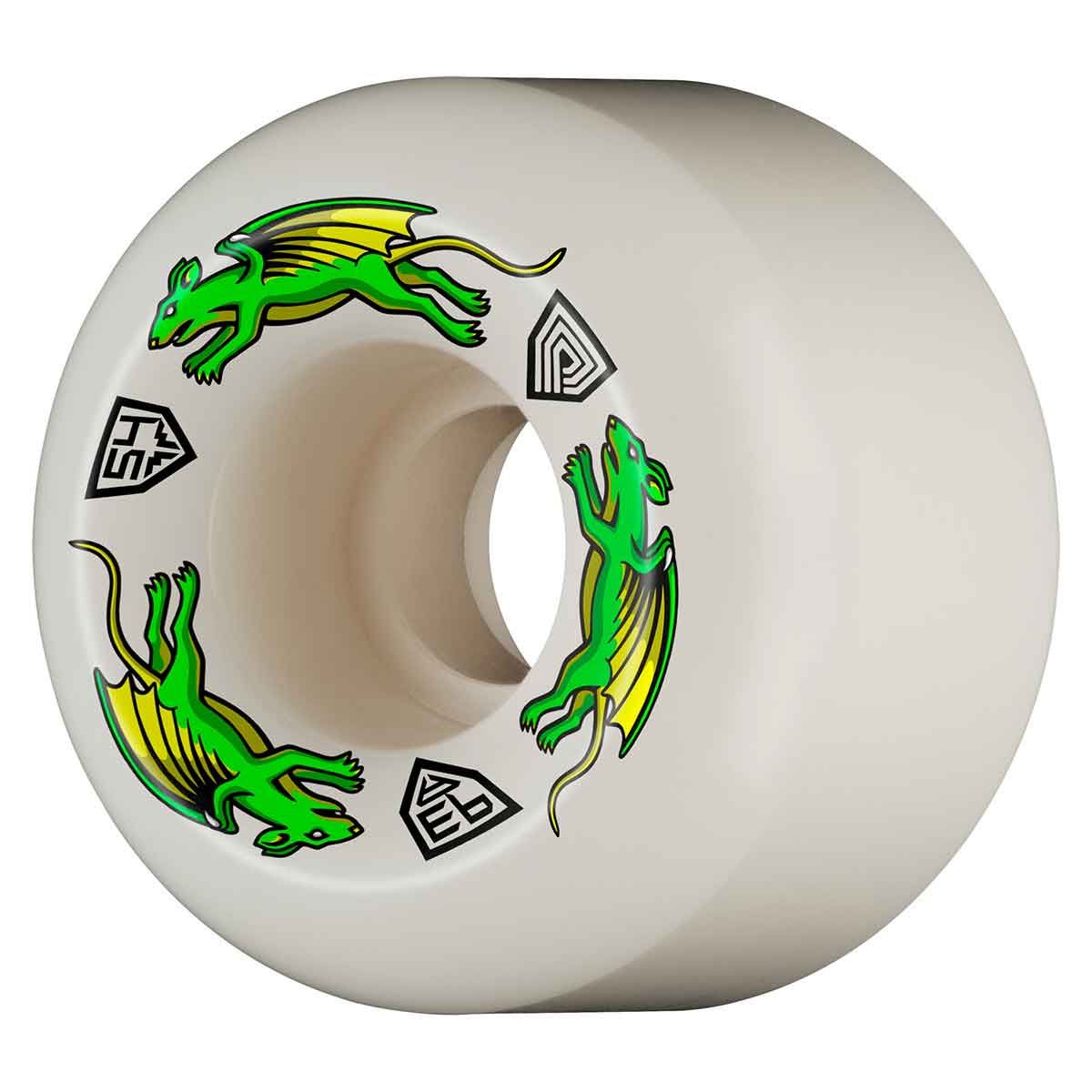 Powell Peralta Dragon Formula Nano Rat Skateboard Wheels 54mm x 34mm 93A 4pk