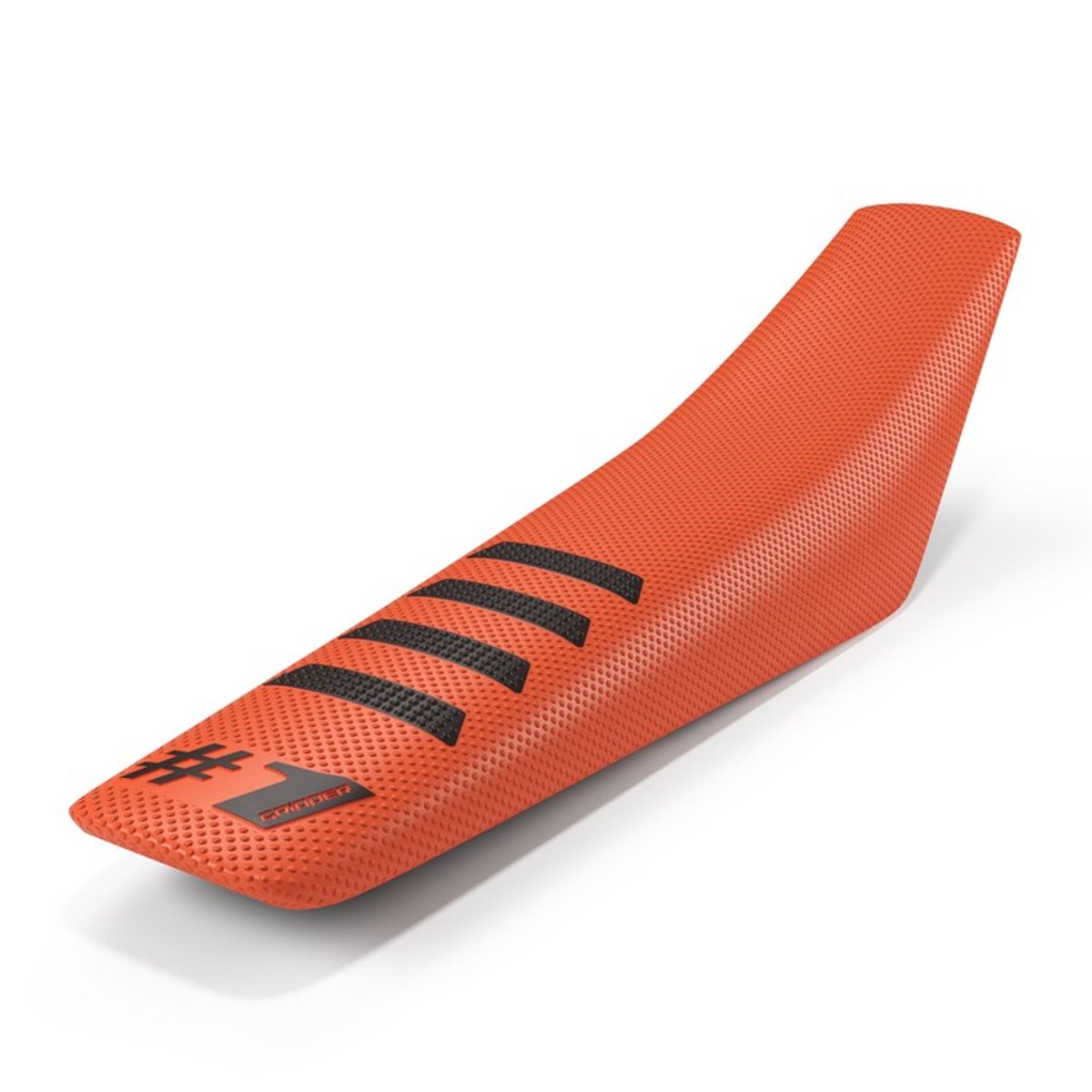 Onegripper Ribbed MX Sædebetræk Orange / Sort