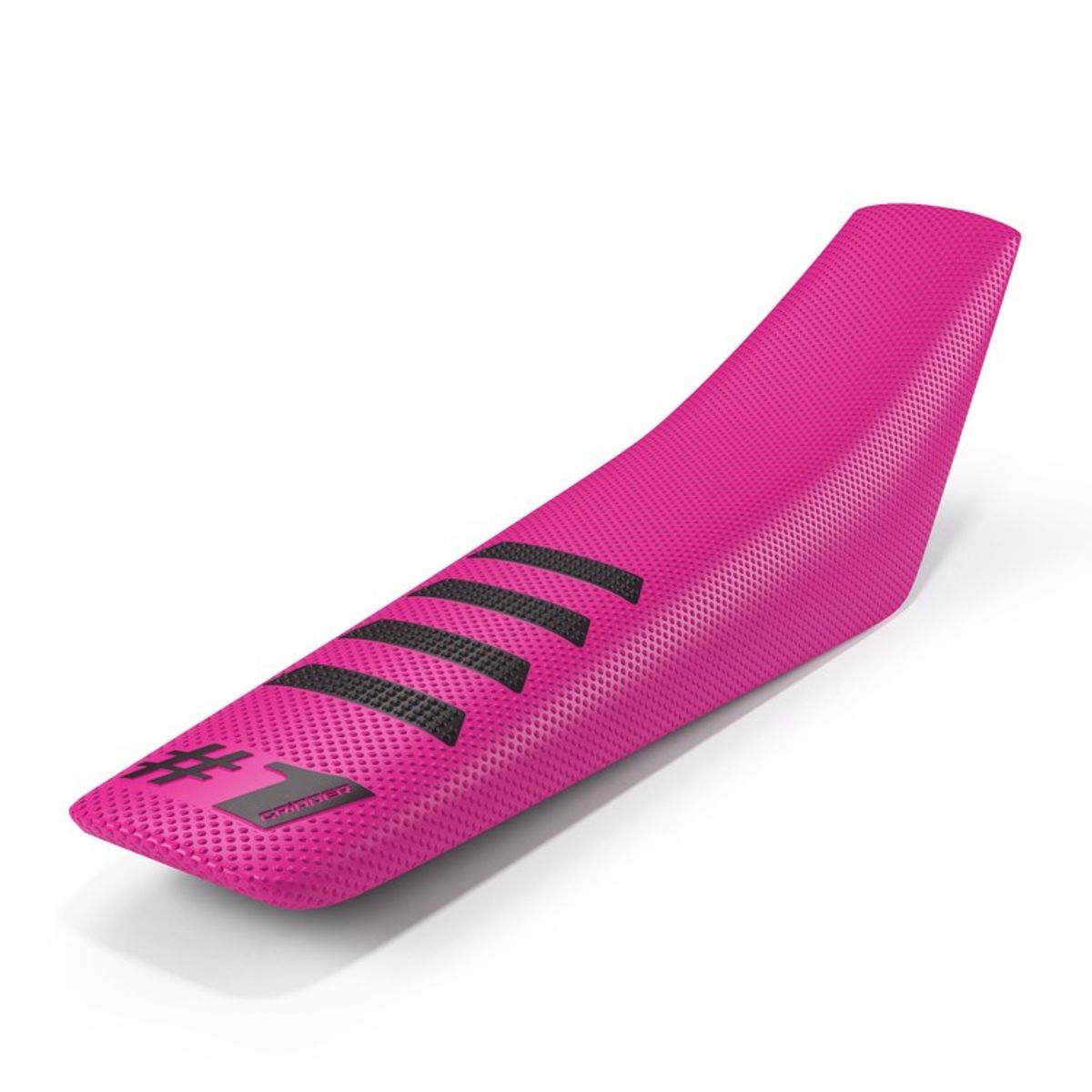 Onegripper Ribbed MX Sædebetræk Pink / Sort