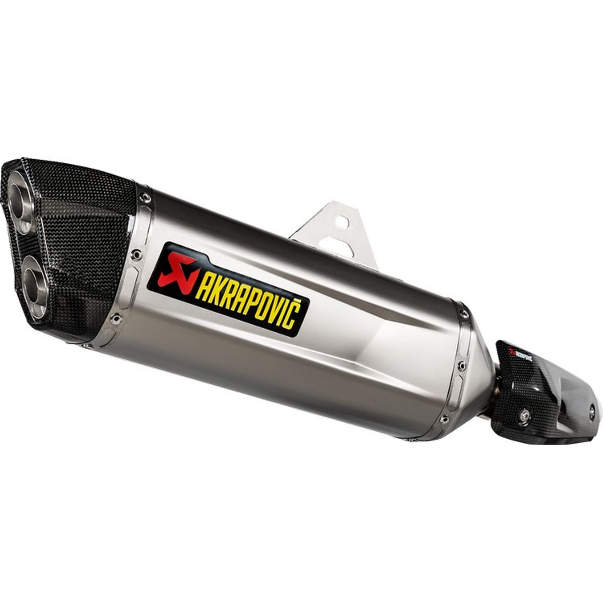 Akrapovic Slip-On Udstødning Ténéré 700 2019-2024 (ECE Godkendt)