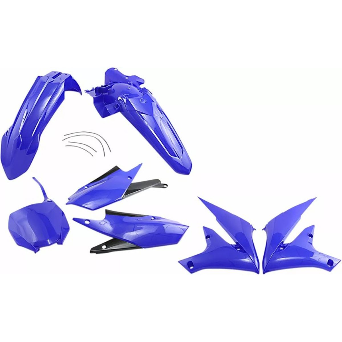 UFO Fuldt Blåt Plastkit Yamaha YZ250F(18-23)/YZ450F(18-22)