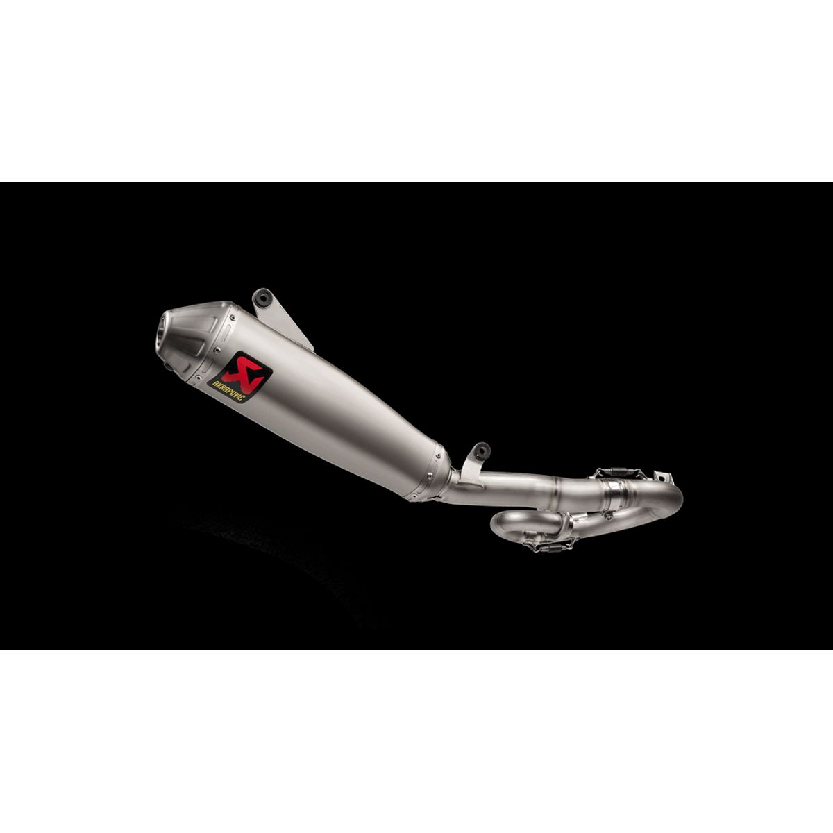 Akrapovic Yamaha YZ250F 19-21 Evolution Line 1/1 hexagonal lyddæmper i titanium