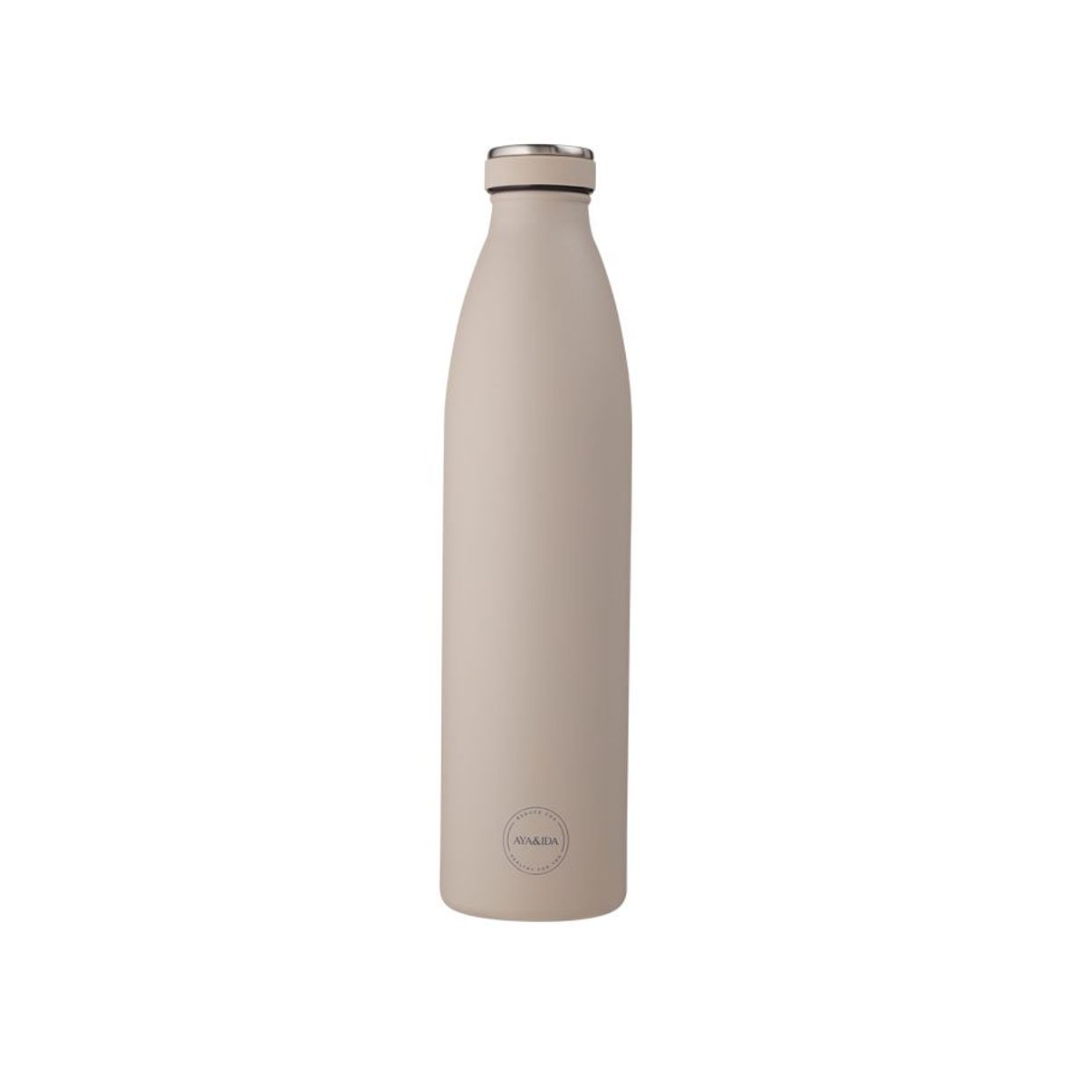 Drikkeflaske 1 ltr. cream beige