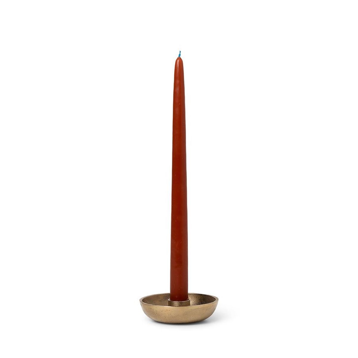 Bowl Candleholder Single messing